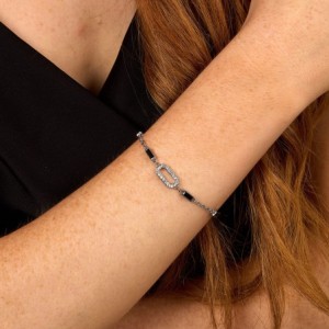 Bransoletka Damska Karl Lagerfeld CRYSTALS KLAYC21