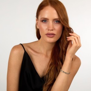 Bransoletka Damska Karl Lagerfeld CRYSTALS KLAYC22