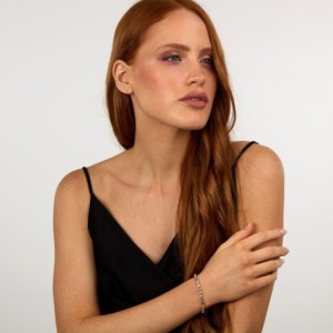 Bransoletka Damska Karl Lagerfeld CRYSTALS KLAYC25