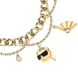 Bransoletka Damska Karl Lagerfeld CHARMS KLAYD11
