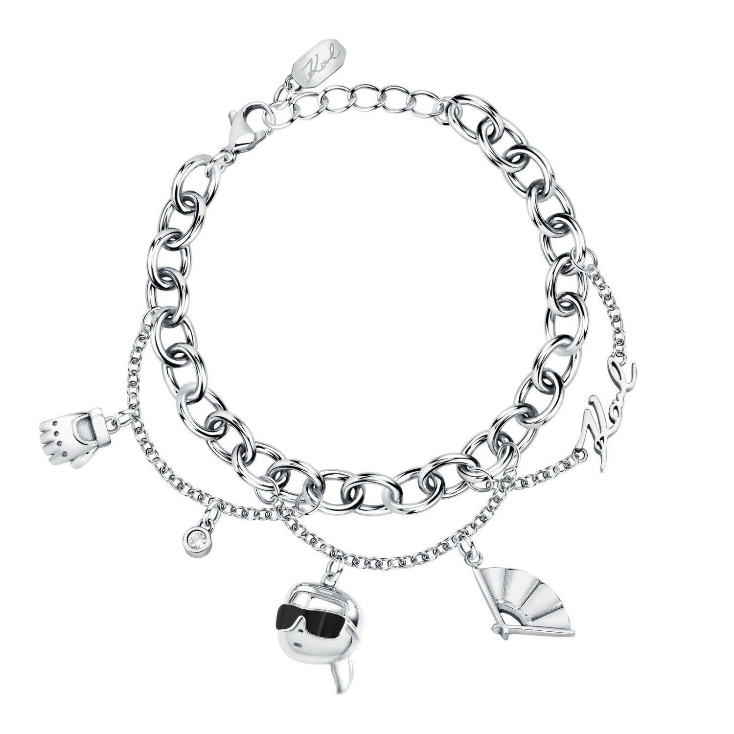 Bransoletka Damska Karl Lagerfeld CHARMS KLAYD12